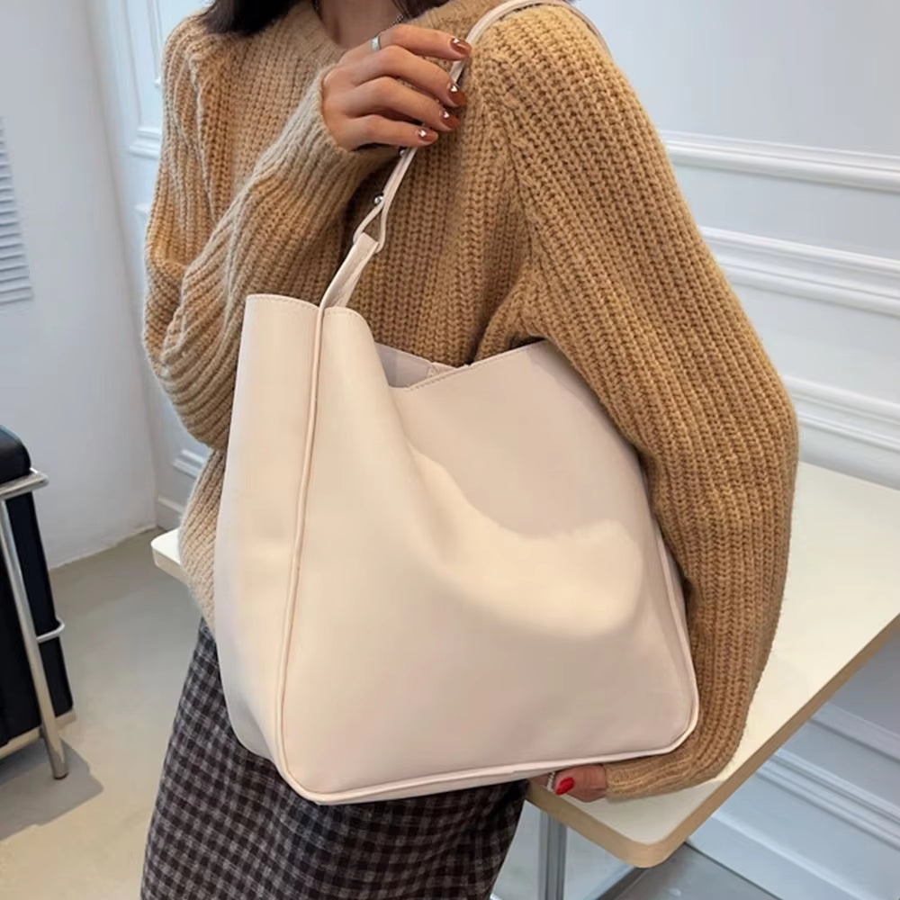 2023 New Women Handbags Famous Brand Shoulder Bags Shopping and Travel Bags Large Capacity Female'S Bags Made of Leather