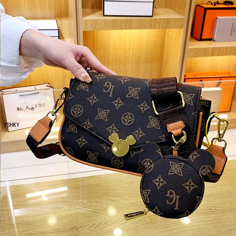 New Women Bag Female Shoulder Bag Handbag for 2024 Fashion Tote Bags Crossbody Luxury Designer Handbag Bags for Women